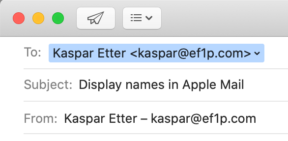 mail app for mac that filter utf encoding subject